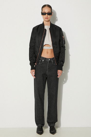 Kavbojke A.P.C. High Waist Jeans Črna | COETA.F09122, 1