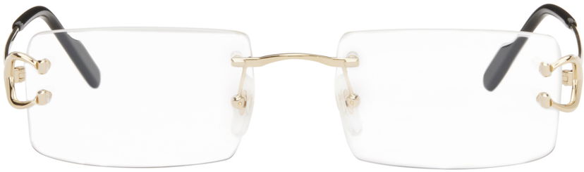 Sončna očala Cartier Rectangular Glasses Kovinski | CT0488O-001