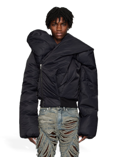 Bomber jakna Rick Owens DRKSHDW Doll Down Bomber Jacket Črna | DU02C5775 BR