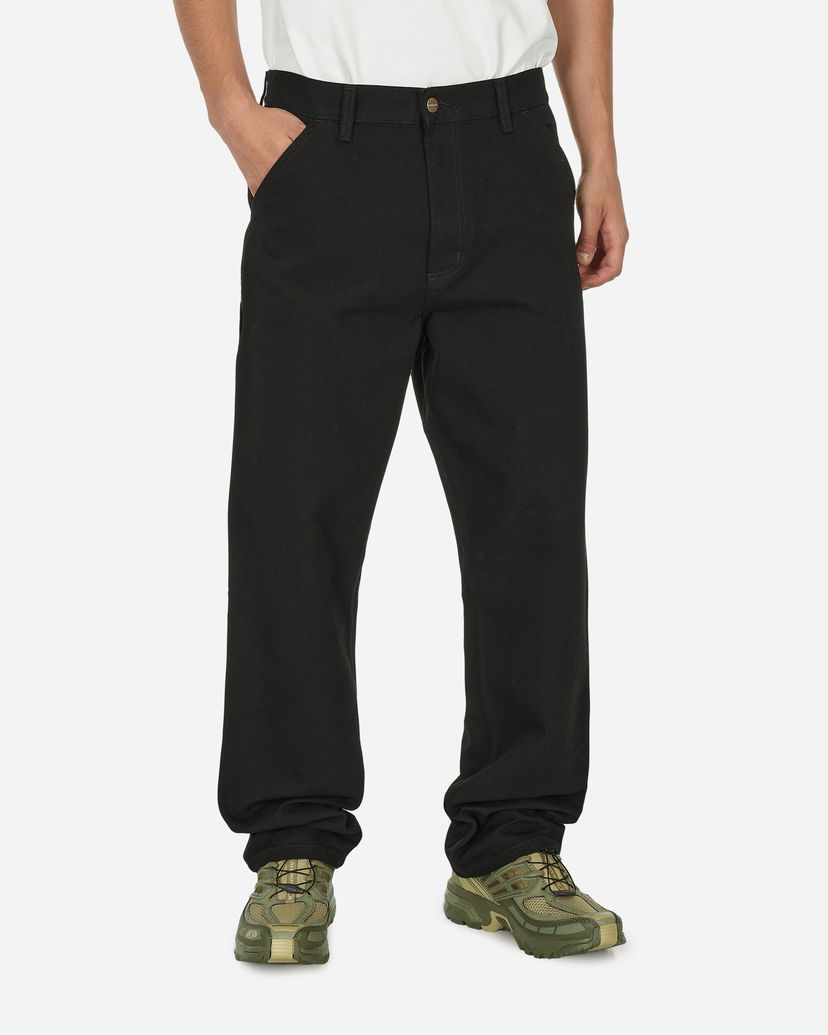 Hlače in kavbojke Carhartt WIP Single Knee Black Bordo | I031497_89_02