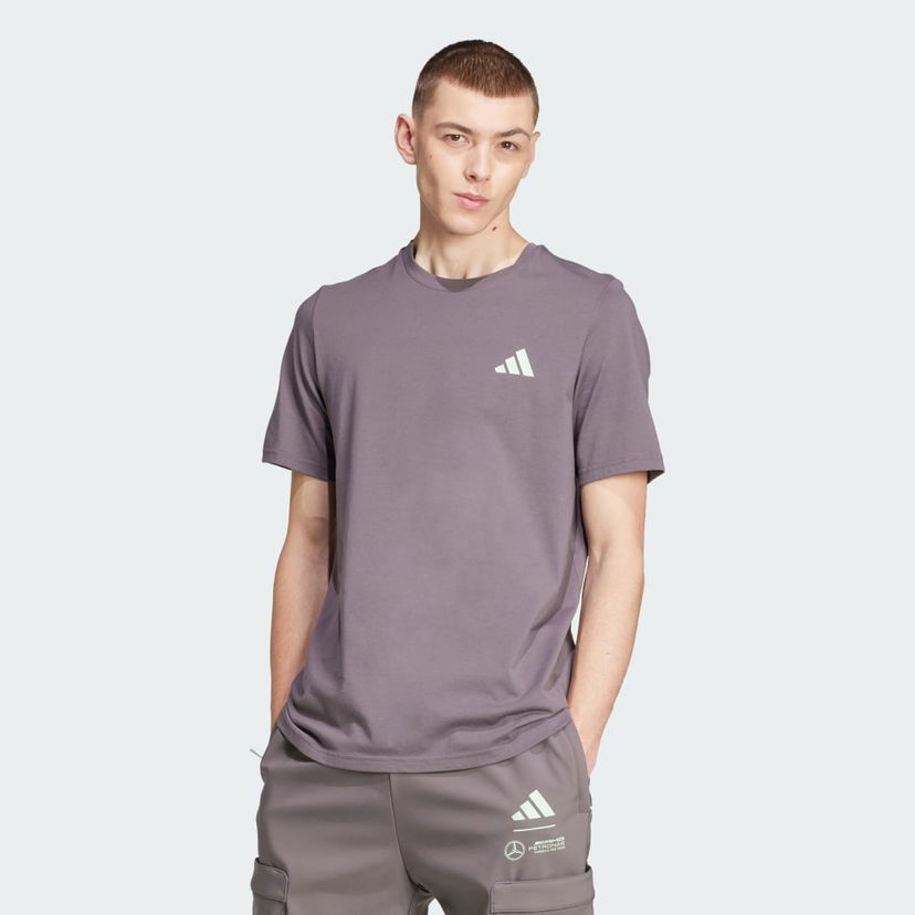 Majica adidas Performance Mercedes-AMG Petronas Formula One Team Premium Graphic T-Shirt Lila | JY3032