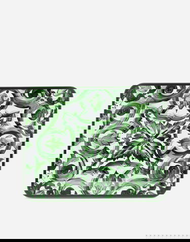 Home decor Dolce & Gabbana Dolce & Gabbana Medium Rectangular Decorative Tray Zelena | TC0018TCA69UV001, 0