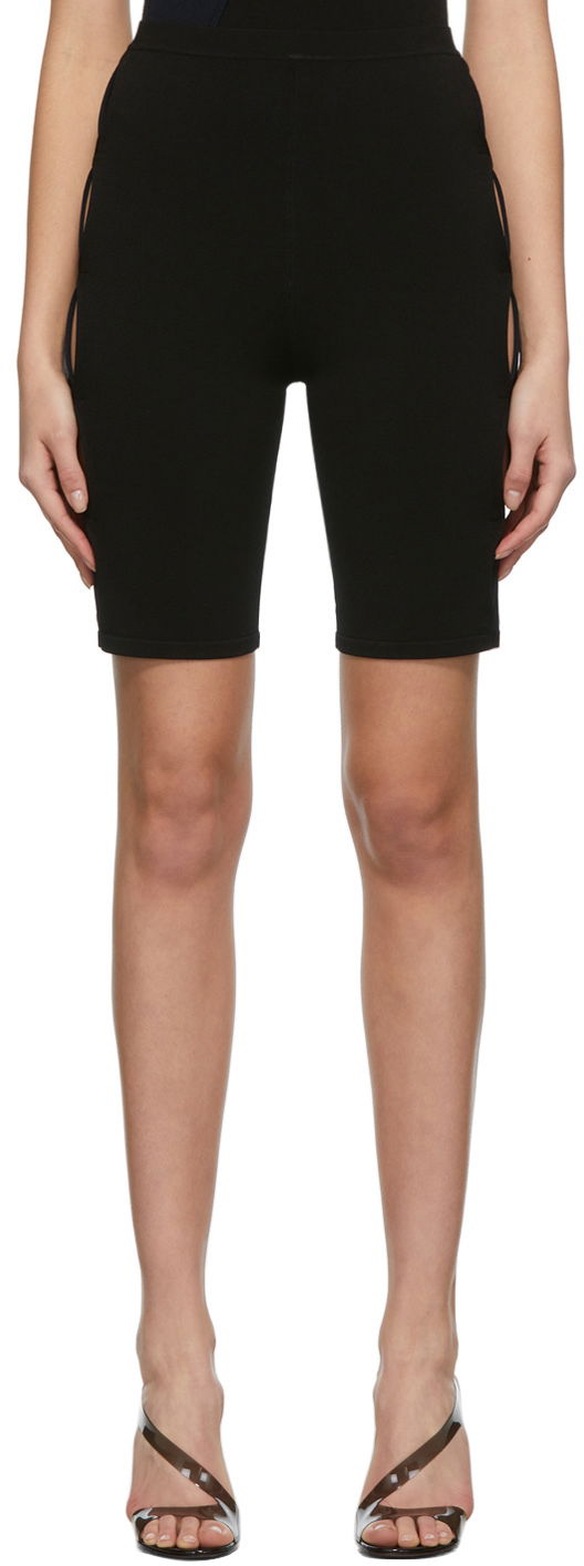 Kratke hlače Dion Lee Dion Lee Double Hosiery Shorts Črna | C7019R22, 0