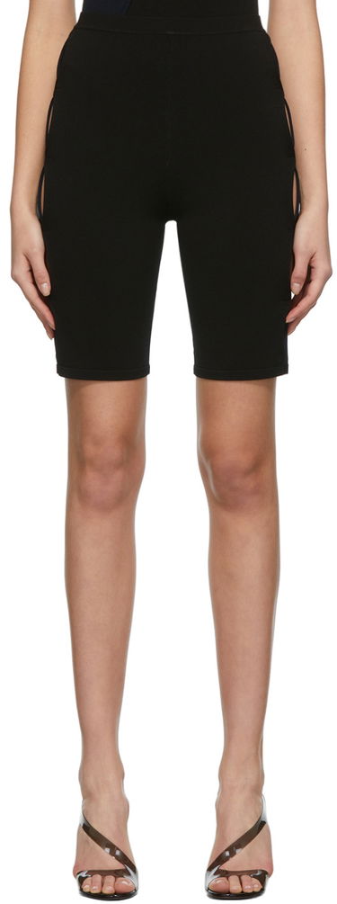 Kratke hlače Dion Lee Dion Lee Double Hosiery Shorts Črna | C7019R22, 0