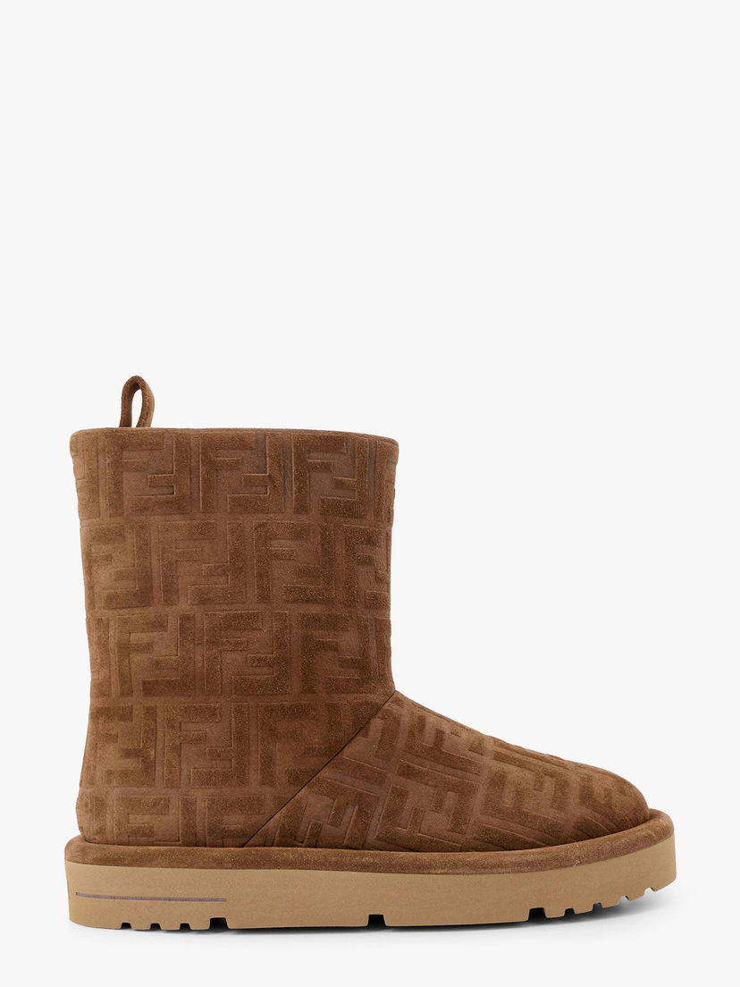 Superge in čevlji FENDI Suede Ankle Boots Rjava | 8T8606ASA1F0C23