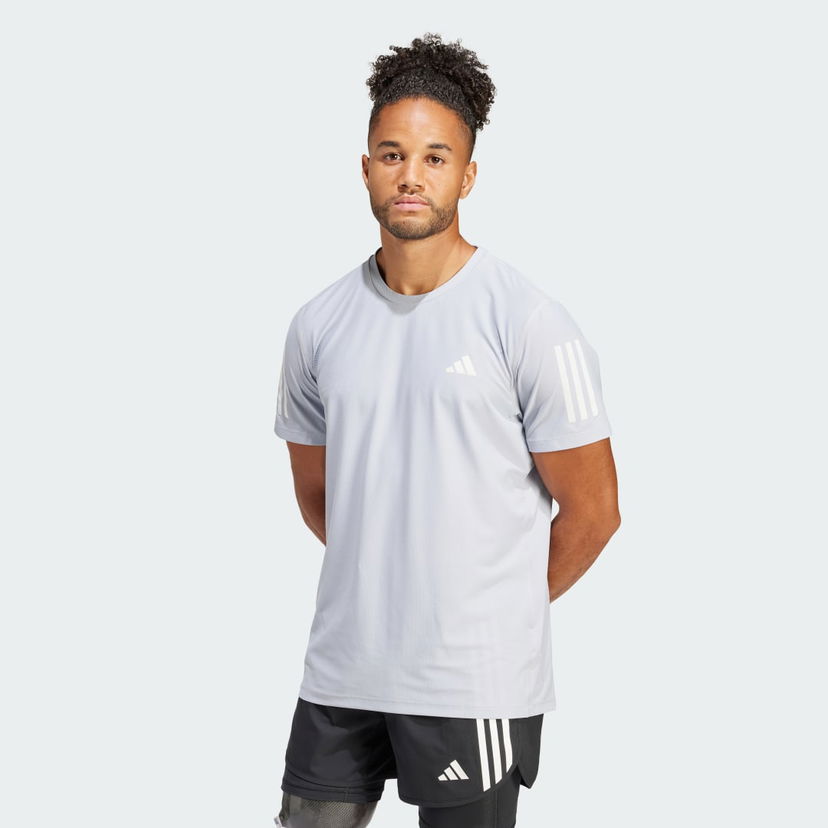 Majica adidas Performance Own the Run Tee Siva | IN1501