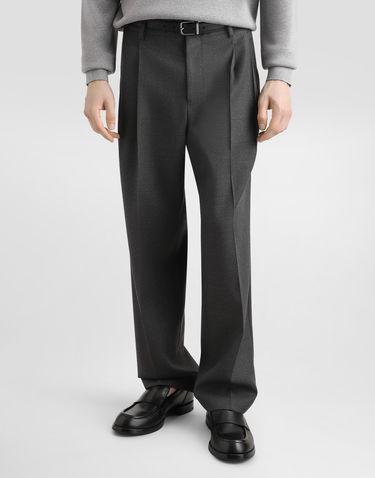 Hlače Dolce & Gabbana Dolce & Gabbana Double Darts Wool Pants Siva | GP0N2TFUZC2S8290, 3