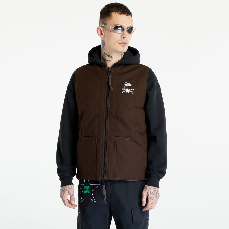 Telovnik Converse x Patta Four-Leaf Clover Utility Reversible Padded Vest Rjava | 10024665-A01, 0