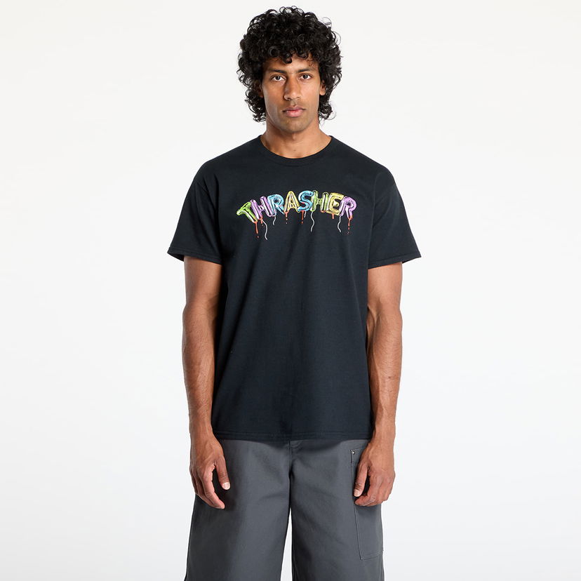 Majica Thrasher Thrasher Balloons T-Shirt Črna | 145697
