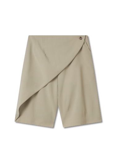 Kratke hlače AXEL ARIGATO Beige Asymmetrical Shorts Bež | A3057002, 0