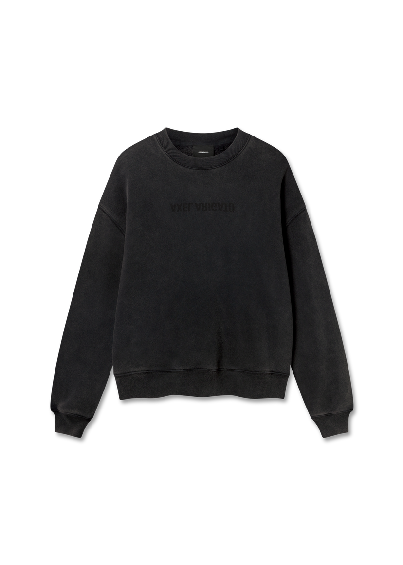 Pulover AXEL ARIGATO Washed Sweatshirt Črna | A3122004