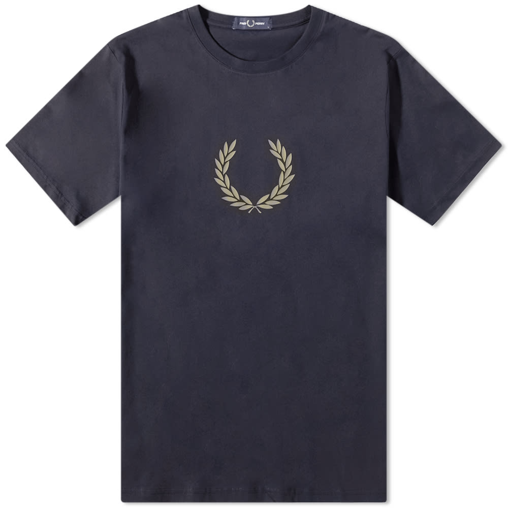 Majica Fred Perry Laurel Wreath Tee Mornarica | M5632-608, 0