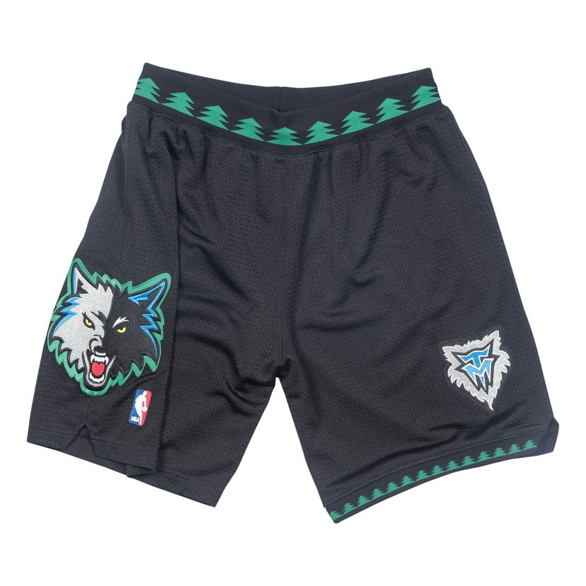 Kratke hlače Mitchell & Ness Mitchell & Ness Minnesota Timberwolves Shorts Črna | ASHRGS18125-MTIBLCK03