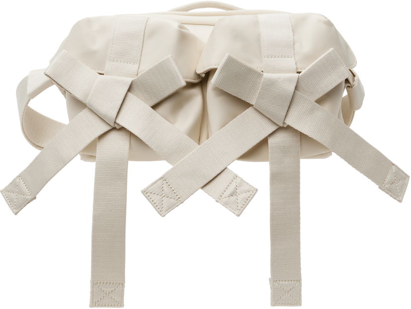 Torbice za okoli pasu Simone Rocha Simone Rocha Classic Bow Crossbody Bag Bež | BAG149 0761