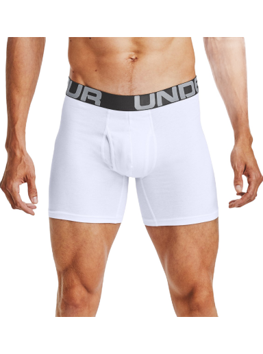 Boksarice Under Armour Charged Cotton Bela | 1363617-100