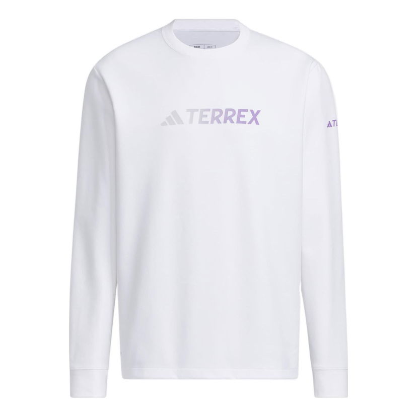 Pulover adidas Performance Terrex Long Sleeve T-Shirt Bela | IP9945