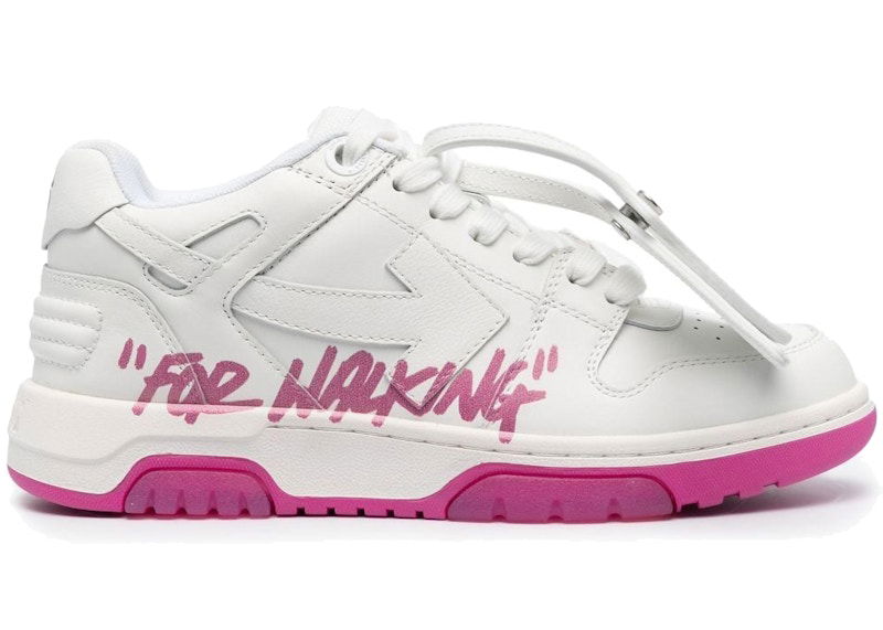 Superge in čevlji Off-White Out Of Office Low Tops W For Walking Fuschia Bela | OWIA259F22LEA0020132, 0