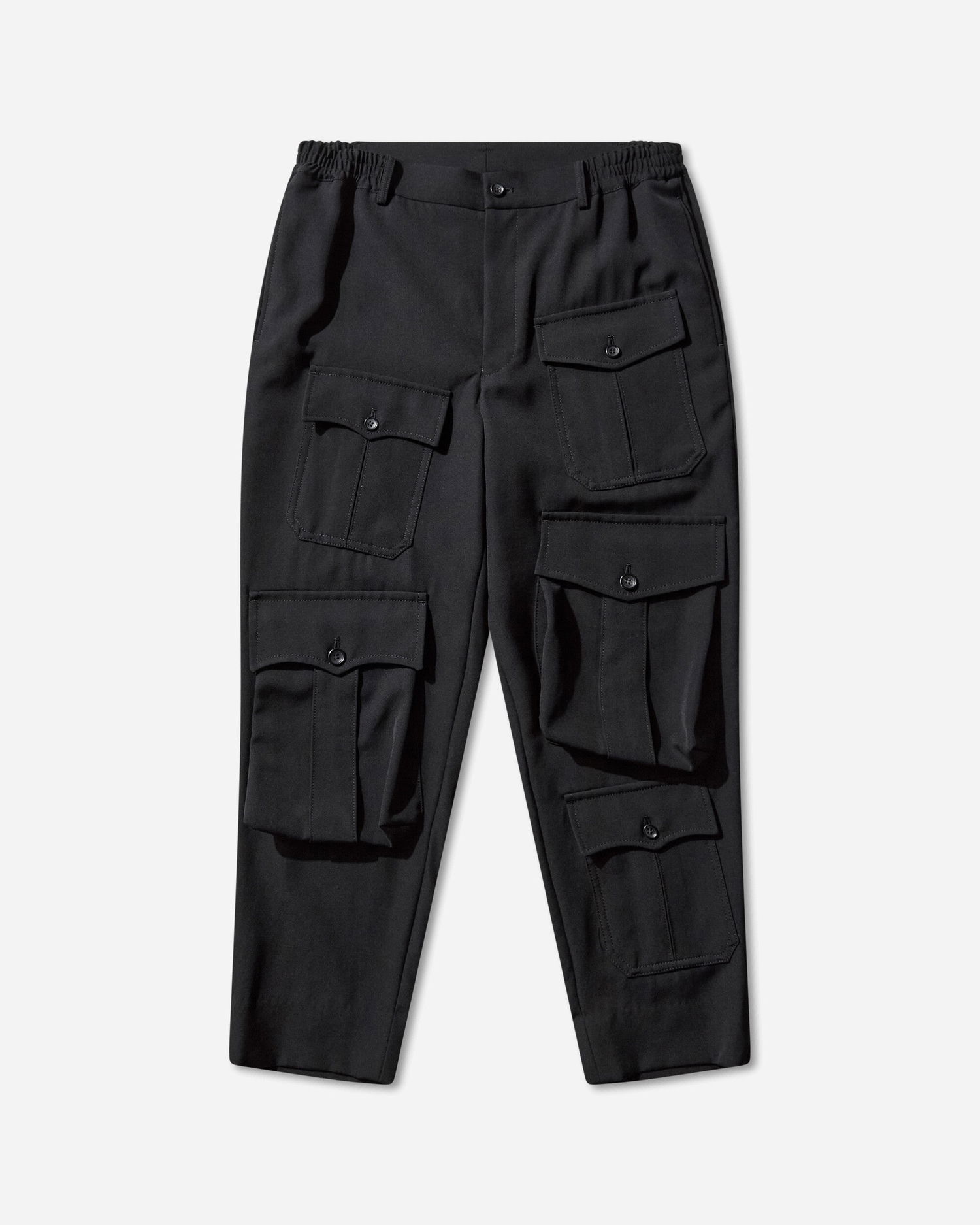 Cargo hlače Comme des Garçons Multi-Pocket Cargo Pants Črna | PP-P043-W25 1, 1