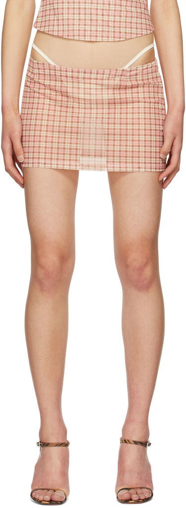 Krila Miaou Miaou Fig Mini Skirt Roza | 4016-CL-BYPL-PM1, 0