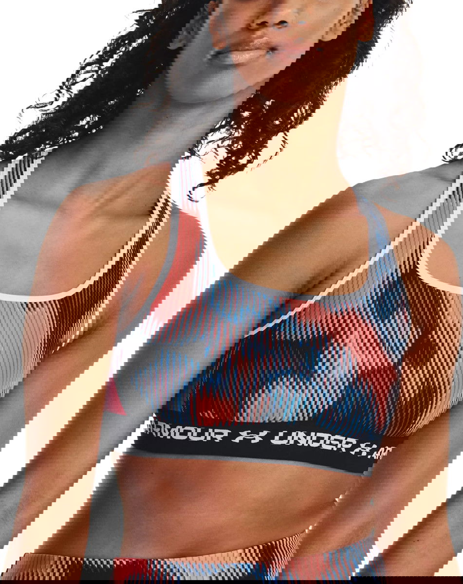 Modrček Under Armour Crossback Mid Print Večbarvna | 1361042-963, 0