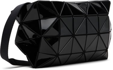 Torba za čez ramo BAO BAO ISSEY MIYAKE Glossy Triangular Panel Carton Shoulder Bag Črna | BB58AG422, 1