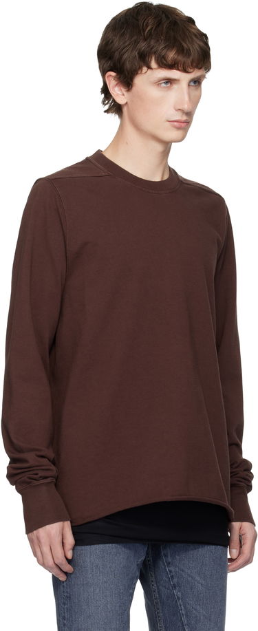 Pulover Rick Owens DRKSHDW Concordians Crewneck Sweatshirt Bež | DU02E7279 RIGP, 4