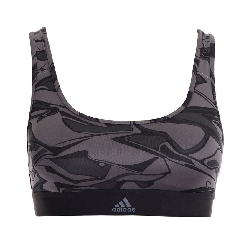 Modrček adidas Originals Don't Rest Alphaskin Sports Bra Siva | DJ2543