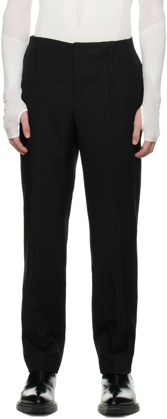 Hlače Dion Lee Tapered Formal Trousers Črna | C2066P22