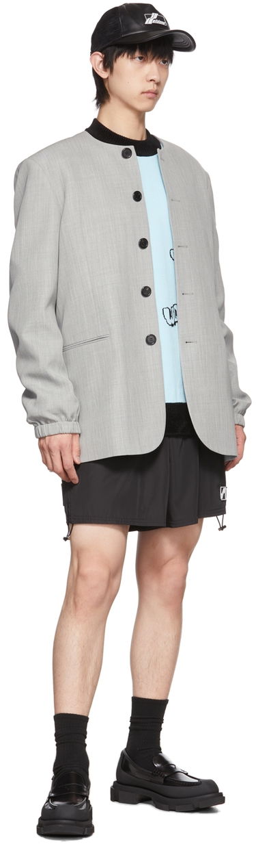 Pleteni pulover We11done We11done Reversible Sweater Modra | WD-KT1-22-629-U-SK, 3