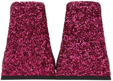 Nega čevljev The Attico Attico Devon Glitter Mules Roza | 227WS000 G001, 1