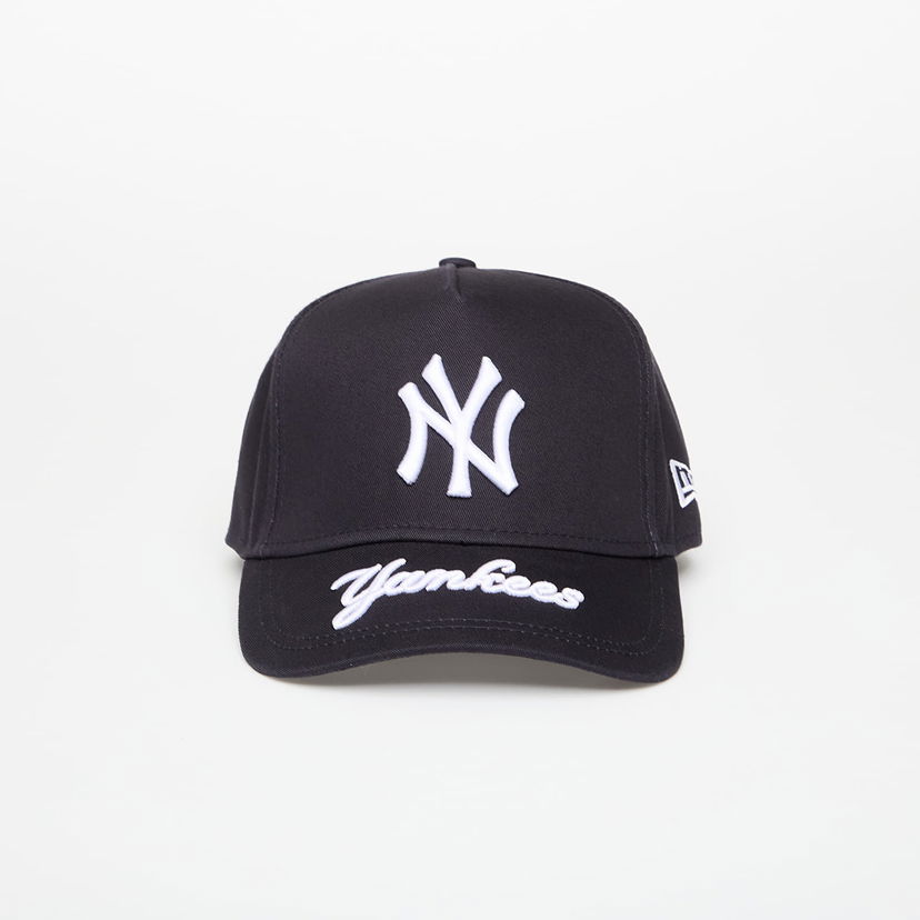 Kapa New Era New Era New York Yankees 9FORTY A-Frame MLB Visor Hit Adjustable Cap Črna | 60691075