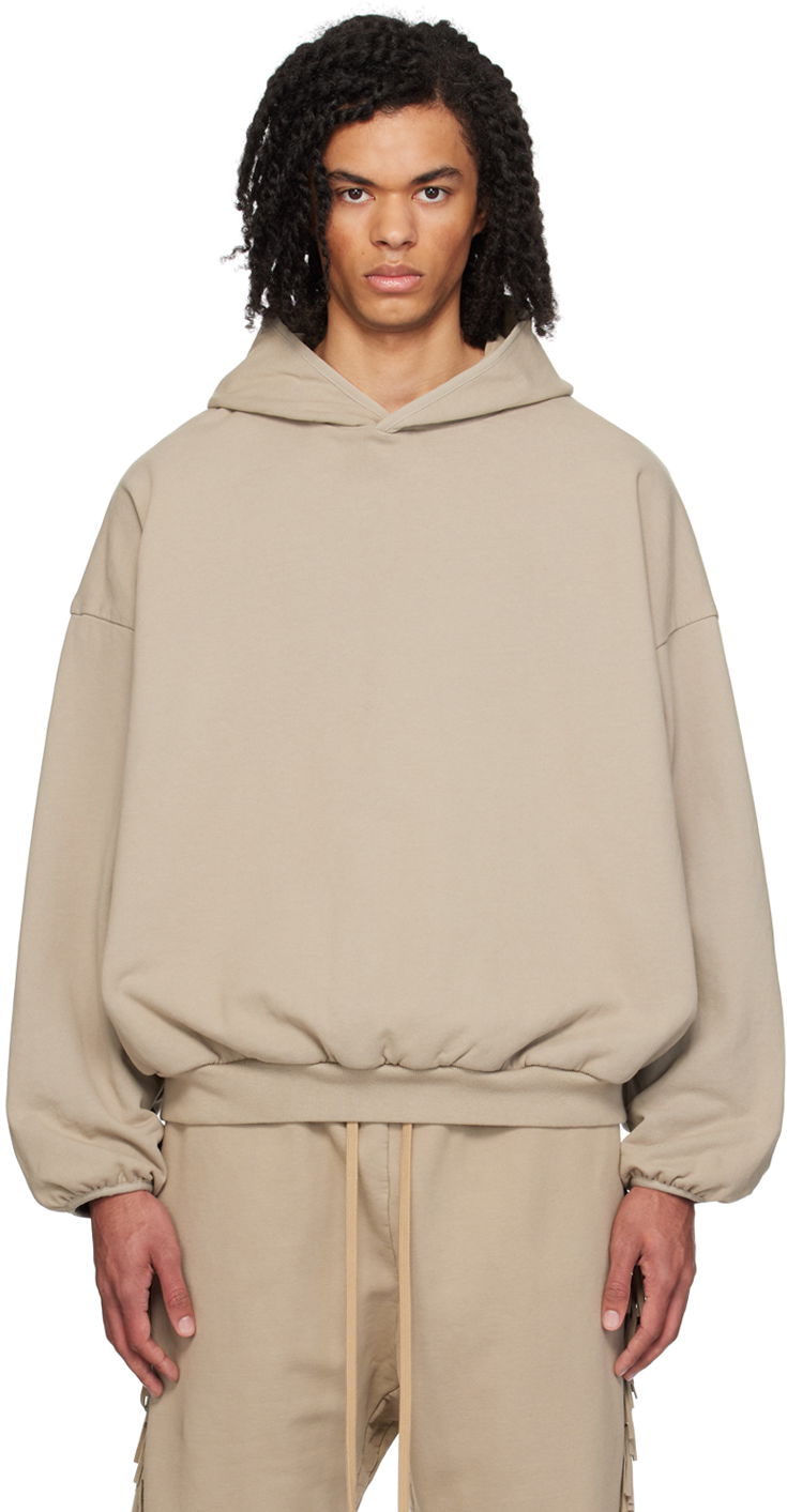 Pulover Fear of God Gray Patch Hoodie Bež | FG850-009TER