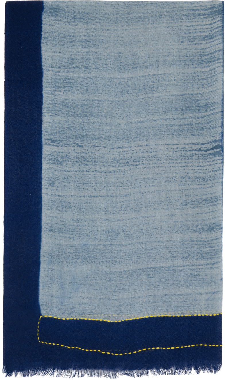 Šala Paul Smith Paul Smith Color Block Scarf Modra | M1A-150C-N016-47-0, 1