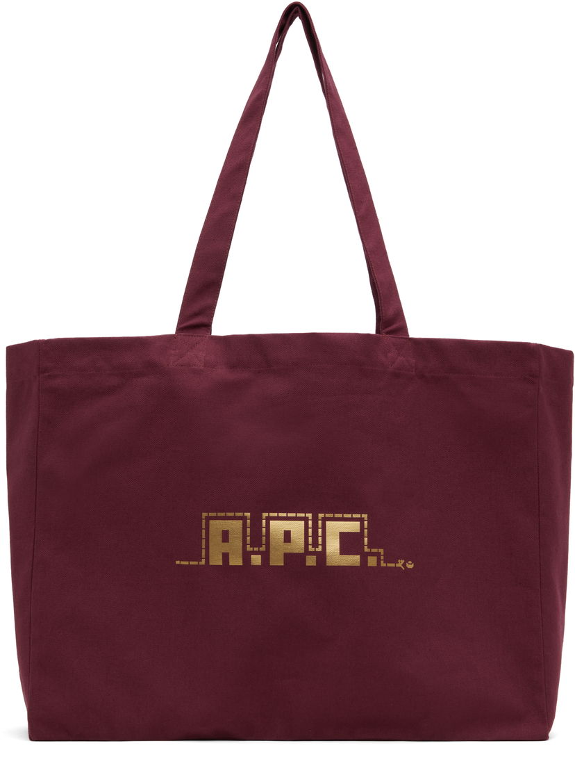 Tote bag A.P.C. Lunar New Year 2025 Diane Shopping Tote Bag Bordo | COHHN-M61999