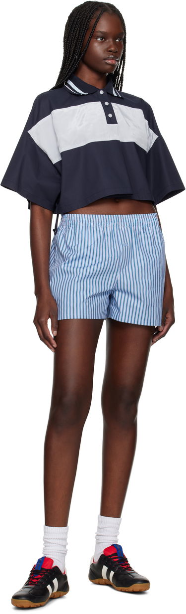 Boksarice We11done We11done Classic Stripe Shorts Modra | WD-PT1-25-208-W-BL, 3