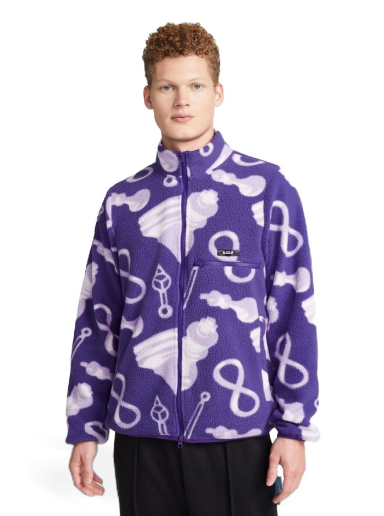 Jakna Nike LeBron Full-Zip Basketball Jacket Lila | DQ6126-547