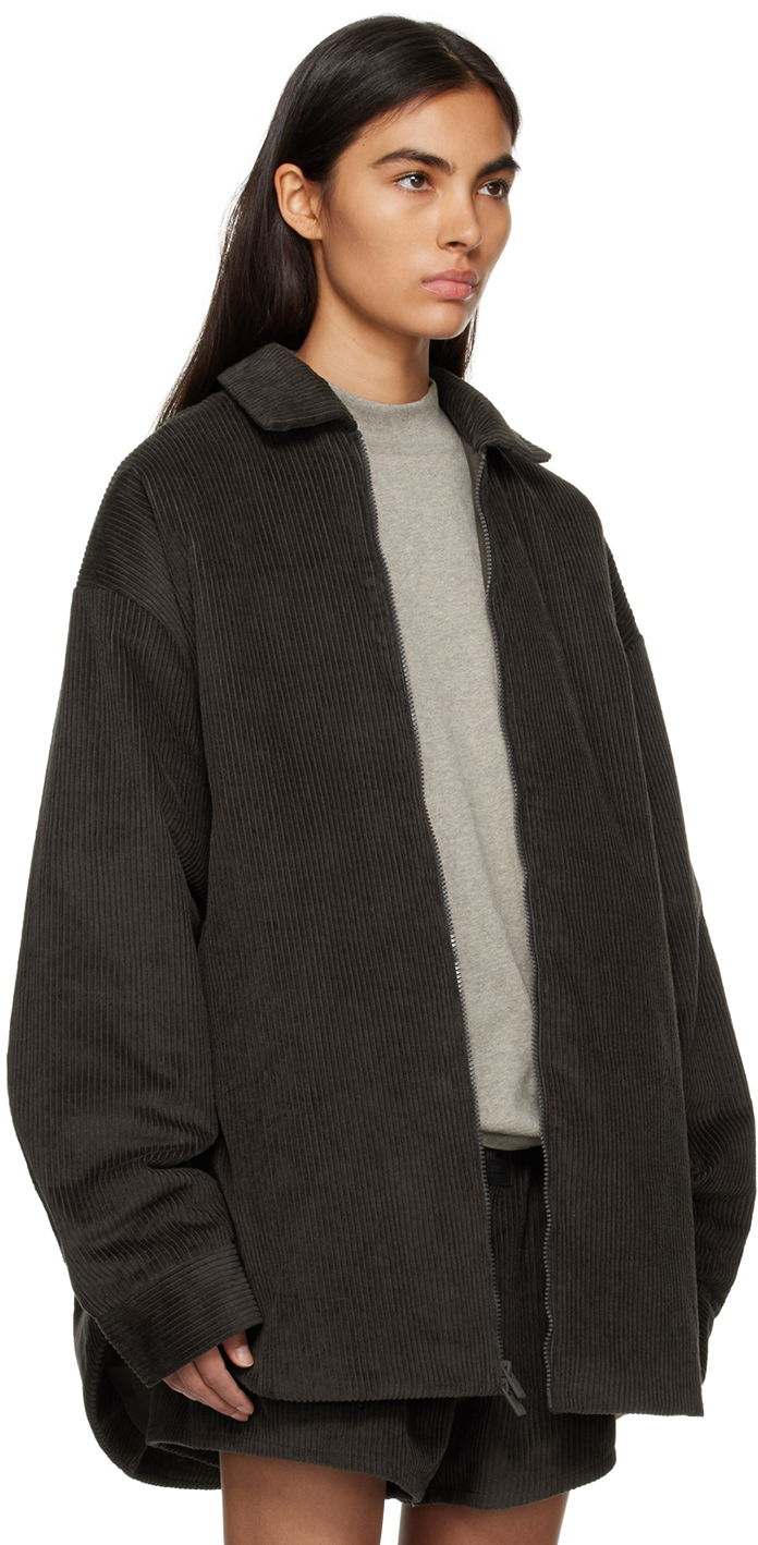 Bomber jakna Fear of God Shirttail Corduroy Relaxed-Fit Jacket Siva | 202BT224120F, 1