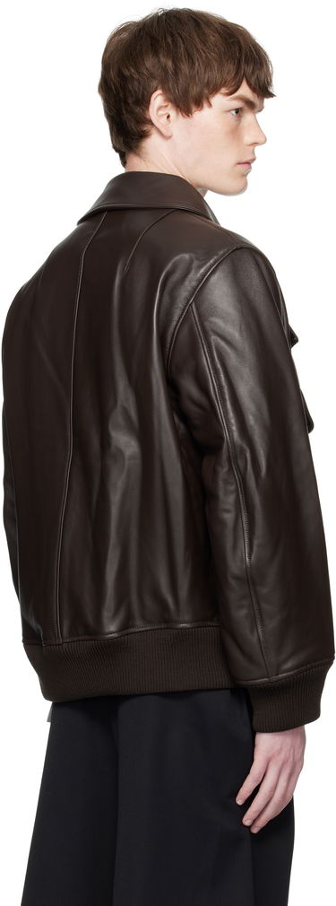 Bomber jakna Simone Rocha Simone Rocha Oversized Multi-Pocket Aviator Jacket Rjava | 6130 0456, 2