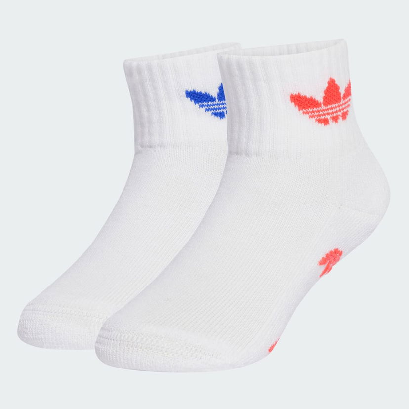Nogavice adidas Performance Anti-Slip Quarter Socks - 2 Pairs Bela | JW0308