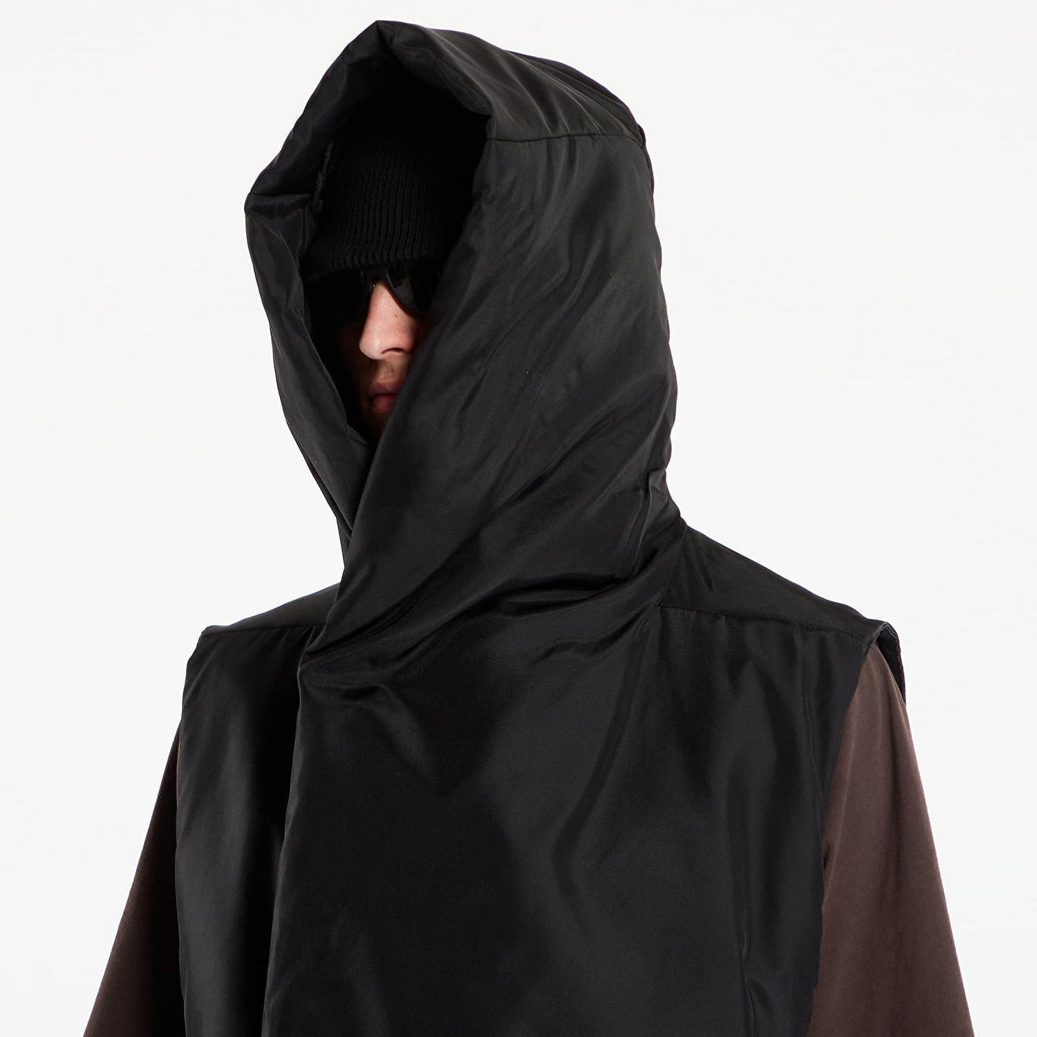 Plašči Rick Owens Rick Owens DRKSHDW Hooded Liner Črna | DU02E7972 NCV 09, 1