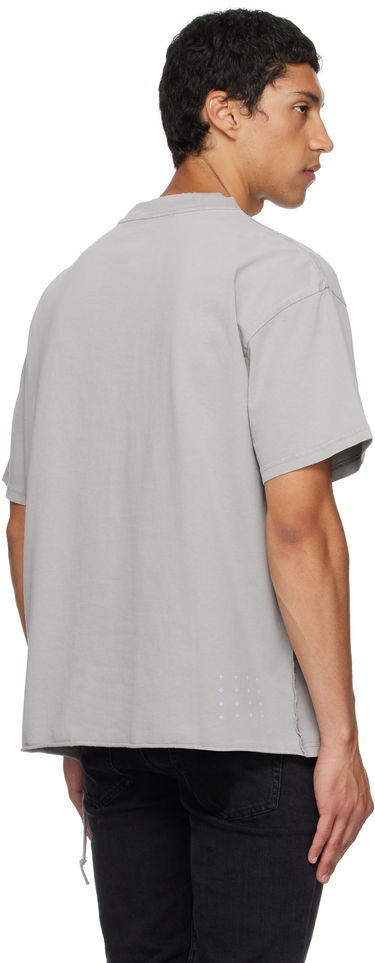 Majica Ksubi Ksubi Blasted Ekcess Short Sleeve T-Shirt Siva | MFA25TE007, 2