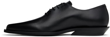 Modni dodatki Ann Demeulemeester Ann Demeulemeester Mika Pointy Micro Heel Oxfords Črna | 2402-M-F06-LT131-099, 2