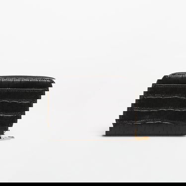 Denarnica CALVIN KLEIN Calvin Klein Croc Medium Flap Wallet Črna | LV04F1095G UB1, 1
