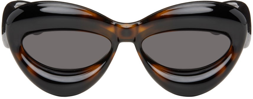 Sončna očala Loewe Tortoiseshell Inflated Cat-Eye Sunglasses Rjava | LW40097I 192337140099, 0