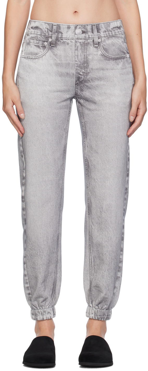 Kavbojke rag & bone Miramar Jogger Lounge Pants Siva | WCW24F70008200