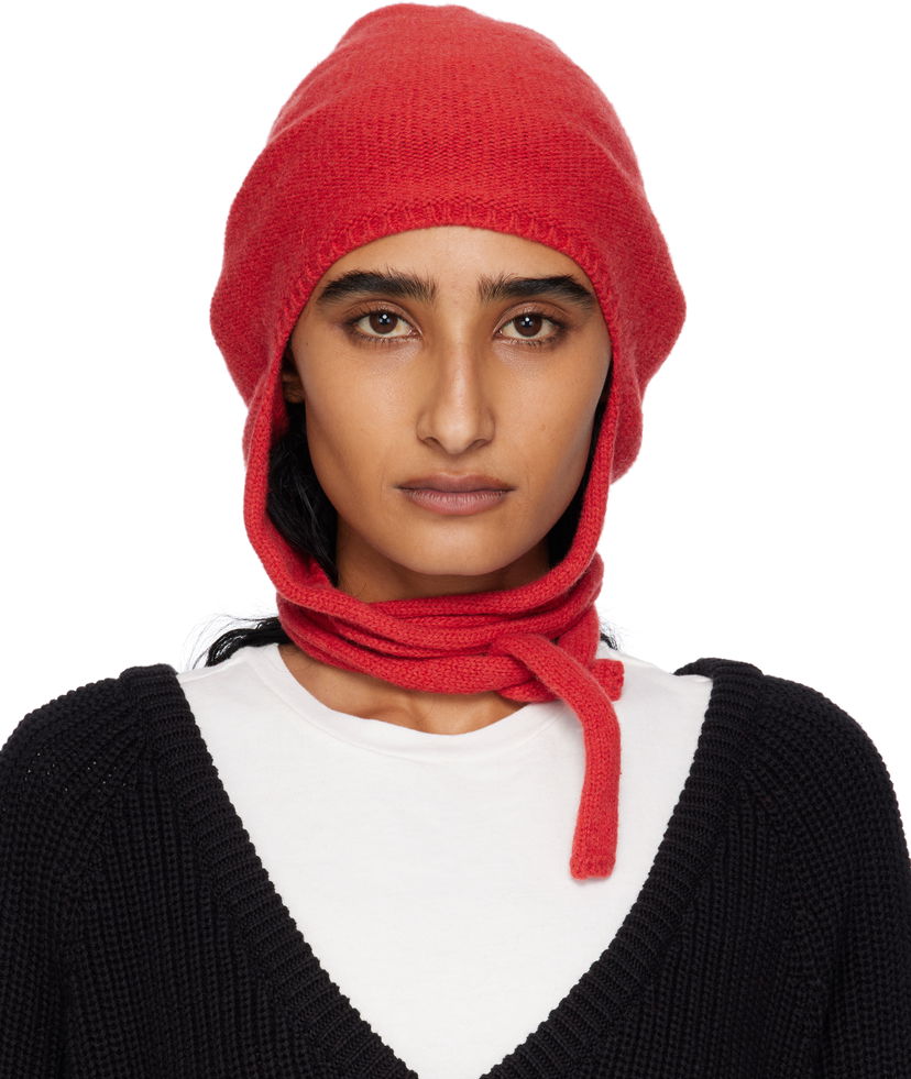 Beanie Baserange Tier Hood Beanie Rdeča | ACTH-RC-AU25