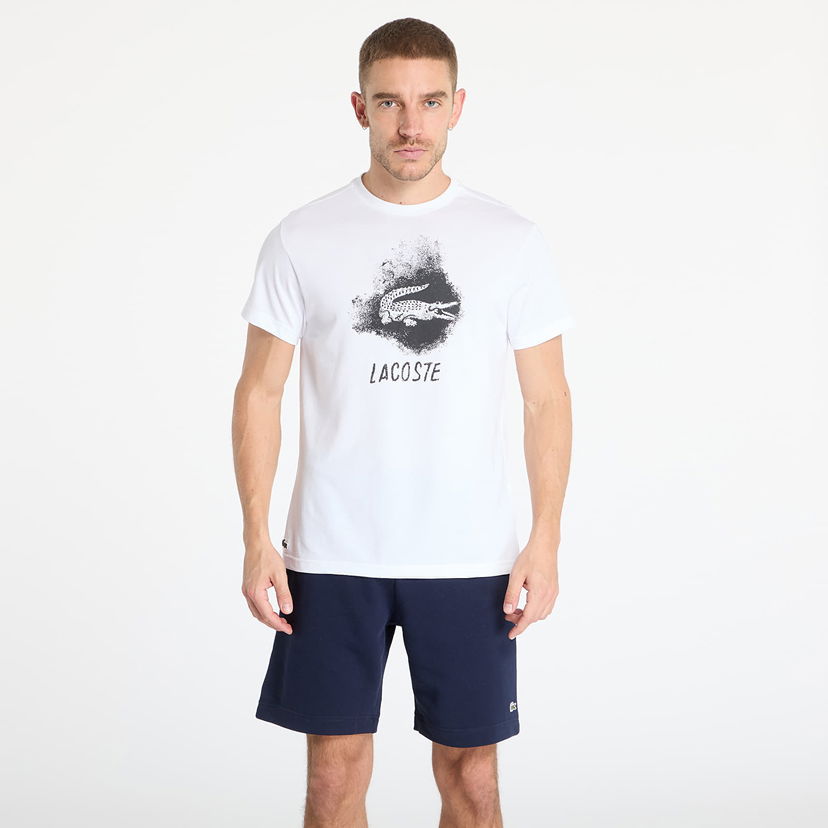 Majica Lacoste LACOSTE Men's Technical T-Shirt Bela | TH8917 001