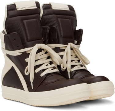Superge in čevlji Rick Owens Rick Owens Hollywood Geobasket Rjava | RP01E7894 LGYLCO, 3
