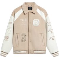 Jakna Li-Ning D. WADE Hall of Fame Varsity Jacket Bež | AJPT005-3, 0