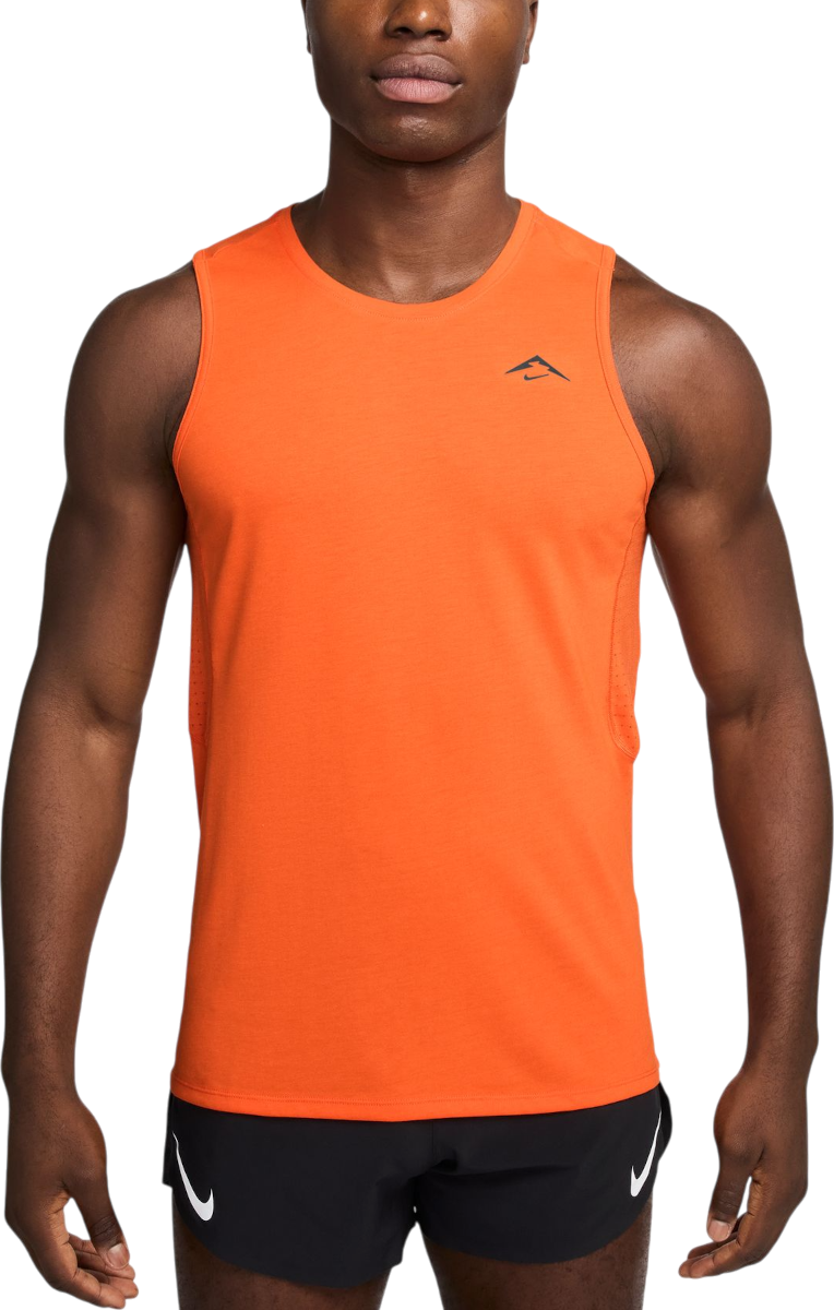 Majica brez rokavov Nike Nike Solar Chase Tank Top Oranžna | hj4168-819